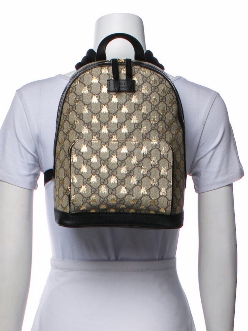 Gucci GG Supreme Bee Small Backpack